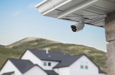 Secure camera monitoring your home